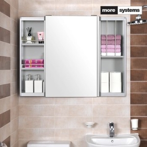 나인앤나인 모아시스템즈 모던 알루미늄 욕실장 A타입 (1000x800)