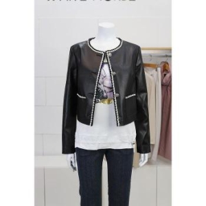 화이트호스 세이브존02 R가죽 자켓 A251L12 S40862836_이미지