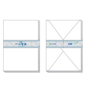 우진 사무봉투 사각봉투 50매입 /3호 4호 6호 9호 12 카드봉투 연하장봉투 청첩장봉투 무지봉투