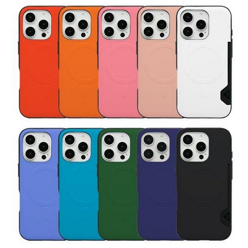 아이폰12/12 프로 비비드 맥세이프 투카드 범퍼케이스