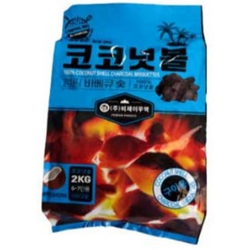 밝은참숯 코코넛볼 2kg