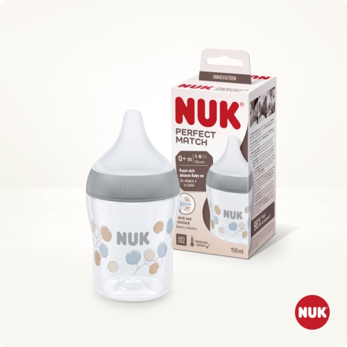 누크 퍼펙트매치 코튼 젖병 150ml (1개)_이미지
