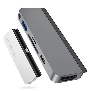 Sanho HYPER 드라이브 iPad Pro 6in1 허브 (6포트/USB 3.0 Type C) 해외구매