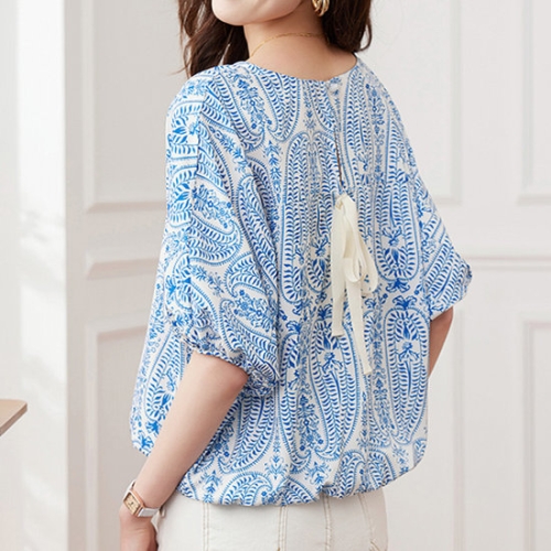 몽드 에스닉뒷리본블라우스 mde2301453