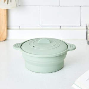 모던하우스 접어서 보관하는 전자레인지 실리콘 찜기 1250ml 그린이미지입니다. 누르면 해당 게시물로 새창이동합니다.