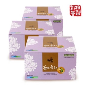 화개장터 현미녹차50티 75g x3박스 150티