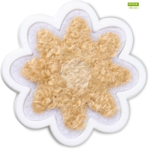 크록스 터프팅 데이지 지비츠 참_10012361_이미지