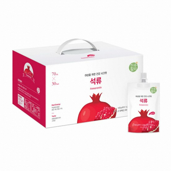천호엔케어 하루활력 여성을 위한 건강 시크릿 석류 70ml 30포 (1개)