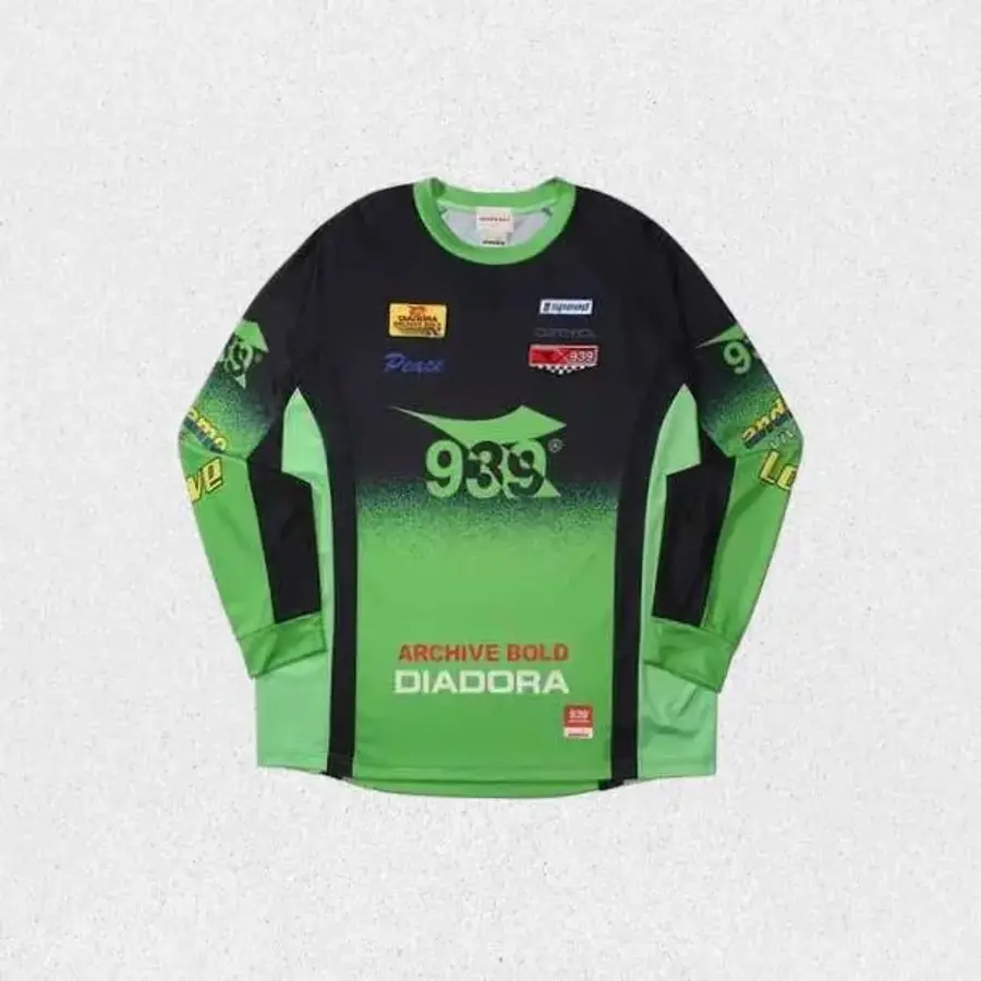 아카이브 디아도라 DIADORA 볼드X디아도라 레이싱 저지탑 BLACK D3321LRLA6BLK V3DDE 1397558_이미지