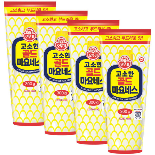 오뚜기 고소한 골드 마요네스 300g (4개)_이미지