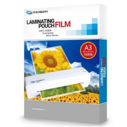 로드메일코리아 고급형 코팅필름 A3 150mic (50매)_이미지