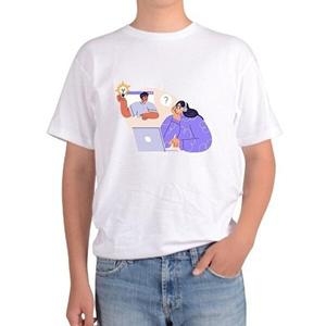 패션 JHP1OT01_51HD 반팔티 비대면수업 온라인수업 질문 대답