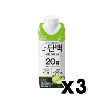 빙그레 더단백 드링크 멜론 250ml