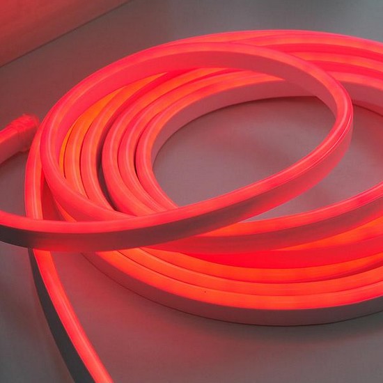 라이트컴 COMS LED 튜브네온 플렉시블 바 슬림형 세트 레드 500cm_이미지
