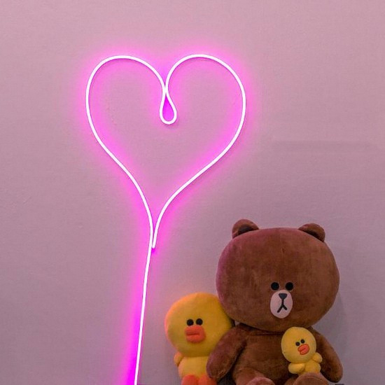 라이트컴 COMS LED 튜브네온 플렉시블 바 슬림형 세트 레드 500cm_이미지