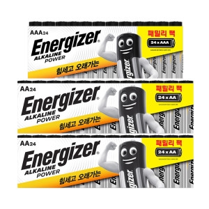 알카라인 패밀리팩 건전지 AA48입+AAA24입