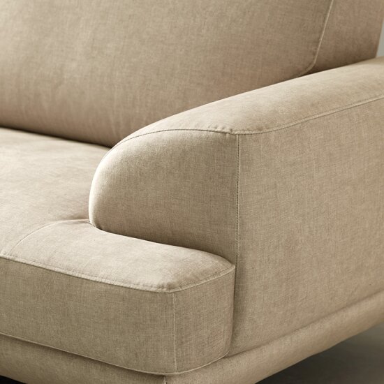 자코모 로엘라 젠위브 패브릭 소파 3인용 (스툴별도)_이미지