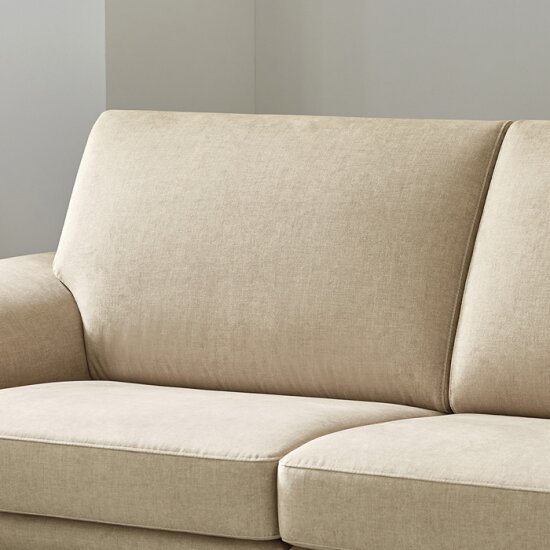 자코모 로엘라 젠위브 패브릭 소파 3인용 (스툴별도)_이미지