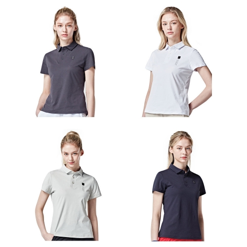 엠리밋 여성 4컬러 소로나 반팔 카라 티셔츠 LGTST226