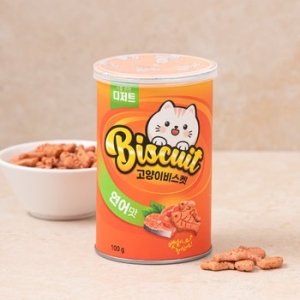 너를위한디저트 캣 비스켓 연어맛 100g (1개)_이미지