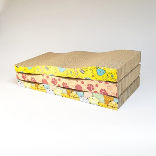 두빈펫 채움 스크래쳐 웨이브