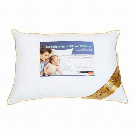 다운필 베개+대나무방수 베개커버