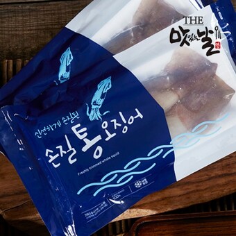 (주)맛있는날 맛있는날 구룡포 대용량 손질 통<b>오징어</b> 8팩 팩당 200gx2미 총16미 3.2kg