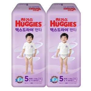  하기스 2023 맥스드라이 팬티형 5단계-남아용 [88매]