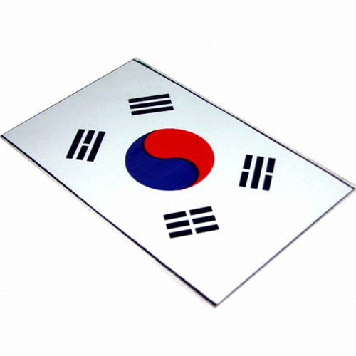 프리스타일 태극기 사각 스티커_이미지