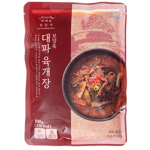 태종에프디 보양옥 대파 육개장 500g (4개)_이미지