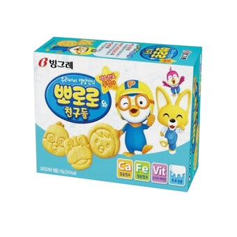 빙그레 <b>뽀로로</b>와 친구들 플레인 65g