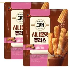CJ제일제당 고메 시나몬 츄러스 262.5g (2개)_이미지