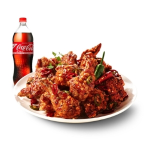 BHC 레드킹+콜라1.25L