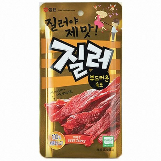 샘표식품 질러 부드러운 육포 30g (2개)_이미지