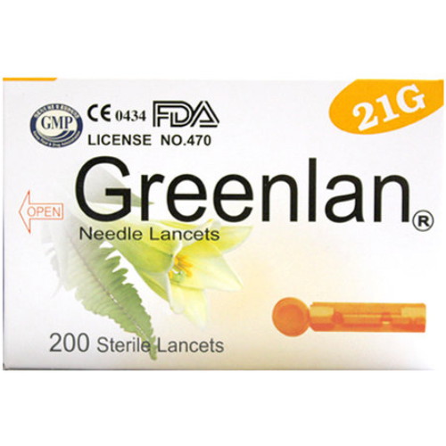  새한메드 그린 채혈침 21G [200개]