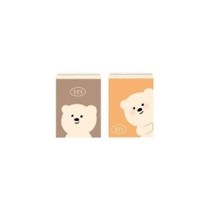 아트모아 곰 종합장 50p 2개 랜덤