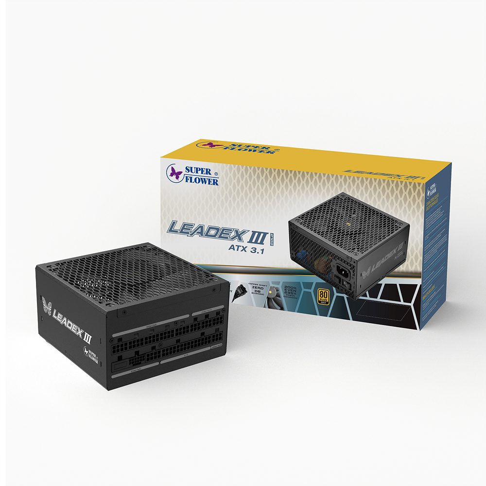 SuperFlower SF-1300F14GE LEADEX III GOLD UP ATX3.1이미지입니다. 누르면 해당 게시물로 새창이동합니다.