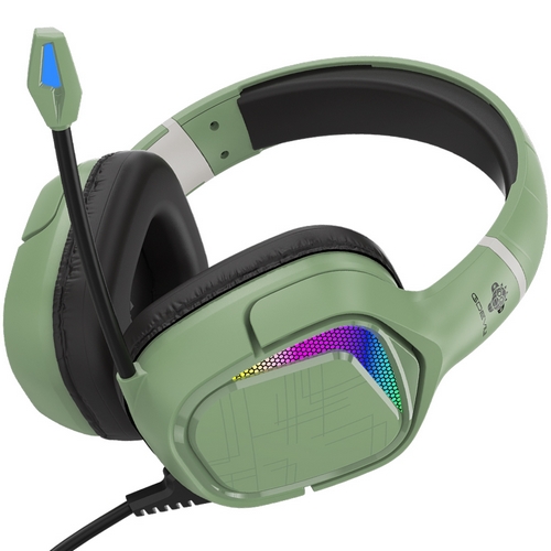 GDEVIL G538 WILDCAT 가상 7.1채널 RGB 게이밍 헤드셋 (그린)