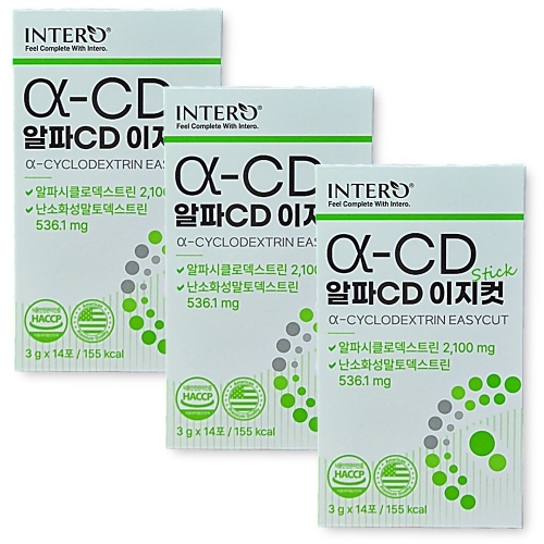 인테로 알파CD 이지컷 3g 14포 (3개)_이미지
