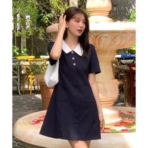 이랜드 로엠 단희 트위드 카라 원피스_RMOWF25S99 184590