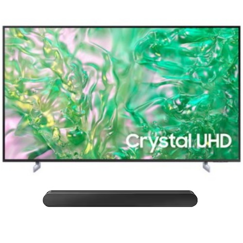 삼성전자 Crystal UHD KU85UD8100FXKR (스탠드+사운드바, HW-S50B)