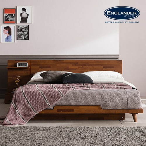 잉글랜더 바우 평상형 침대 K (DH7존독립)_이미지