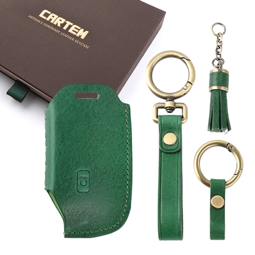 카템 3D 감탄 가죽 스마트키 케이스 기아 4/5버튼 전용 K05_이미지