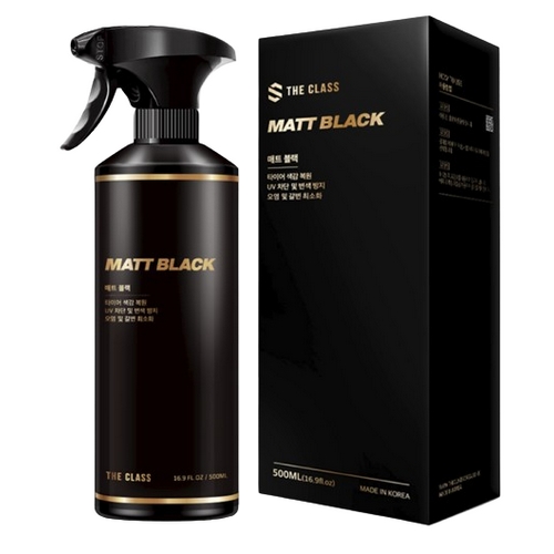 더클래스 매트 블랙 타이어 광택제 500ml (2개)