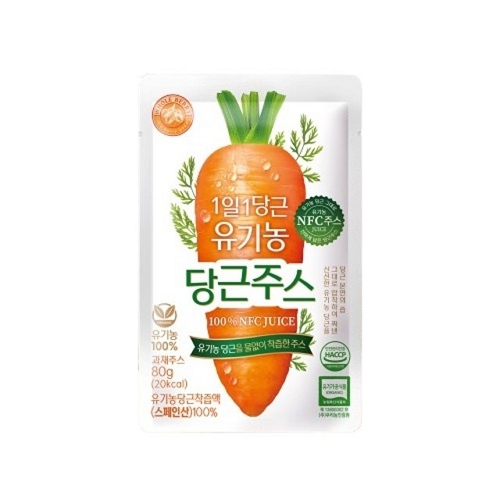 1일1당근 유기농 당근주스 80g 14포