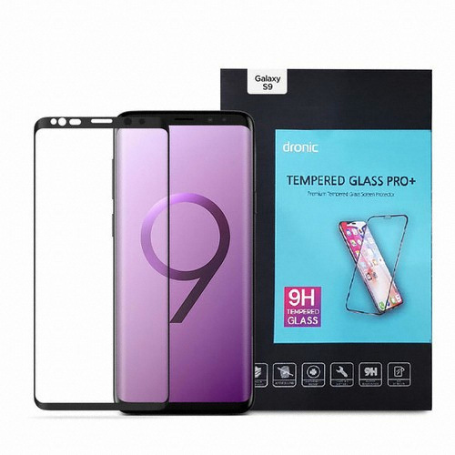 디로닉 갤럭시S9 플러스 PRO+ 풀커버 커브드 강화유리 액정보호필름 (액정 2매)