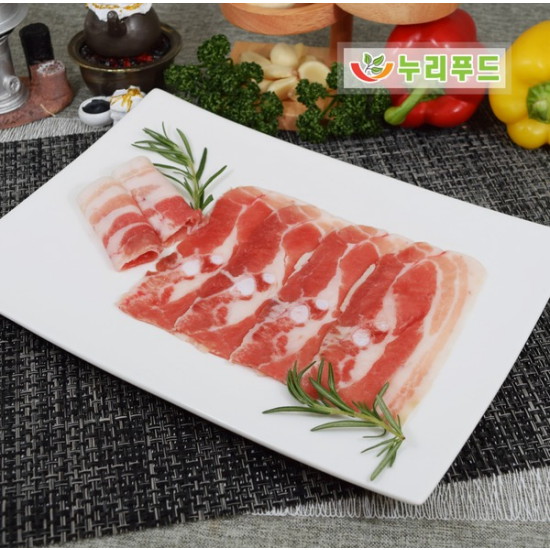 누리푸드 프리미엄 한지삼겹 250g (4개)_이미지