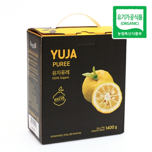 에덴 고흥 유자퓨레 1400g