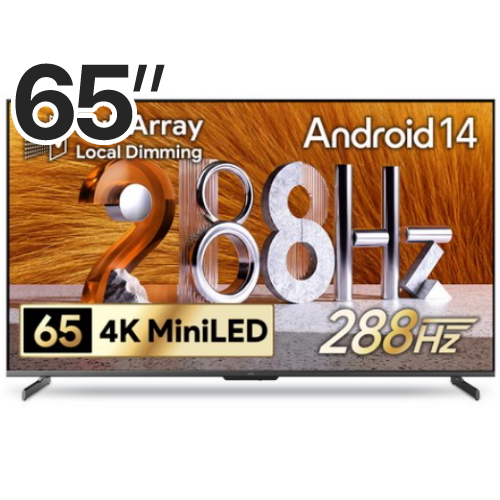 더함 치크 스마트 165cm(65인치) QD-MINILED 288Hz 돌비 AI 구글5.0이미지입니다. 누르면 해당 게시물로 새창이동합니다.