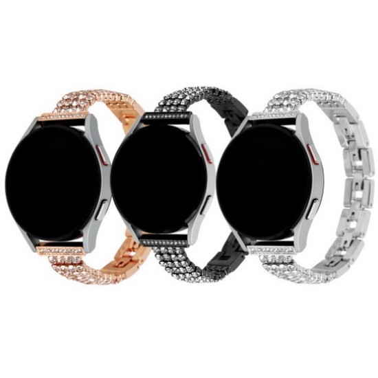 니바다 퀵릴리즈 갤럭시워치 큐빅 메탈 스트랩